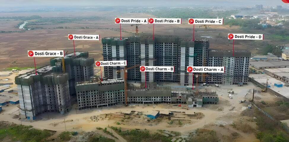 Dosti Greater Thane Sector 3A Cluster 1B Phase 3