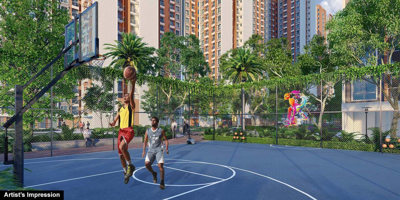 greater thane sector 3a cluster 1b phase 3 Basketball Court