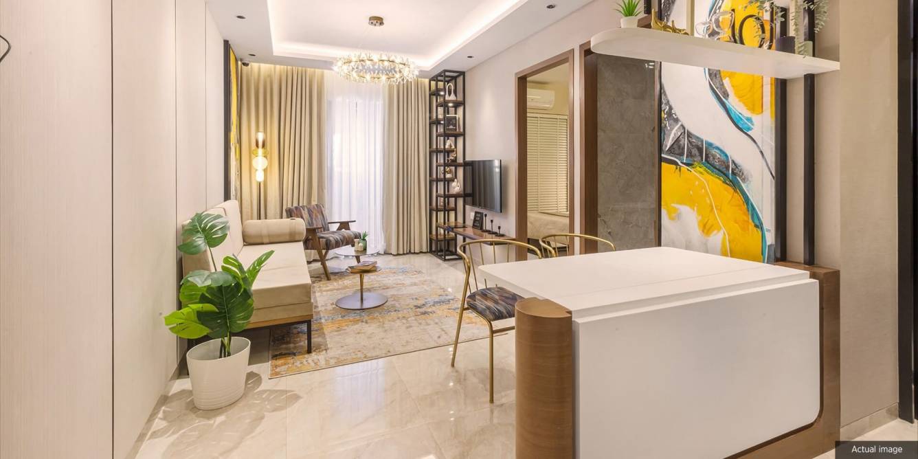  greater thane sector 3a cluster 1b phase 3 Living Area