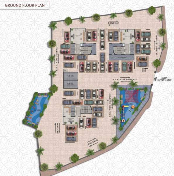  omkar Vaastu Omkar Cluster Plan For Ground Floor