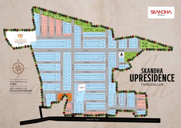  skandha-up-residence Layout Plan