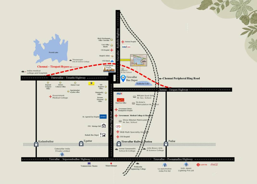  skandha up residence Location Plan