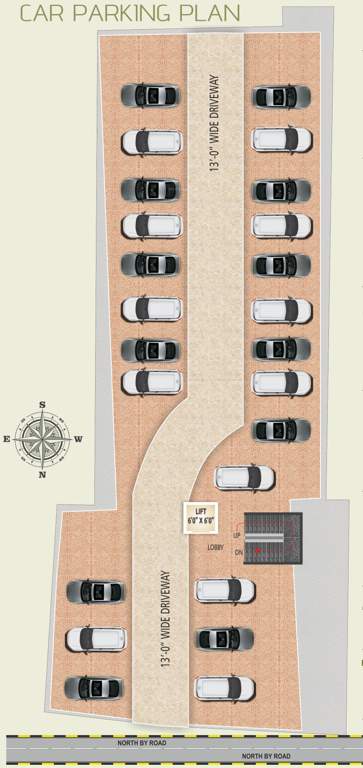  sri balaji residency Sri Balaji Residency Cluster Plan for ground Floor