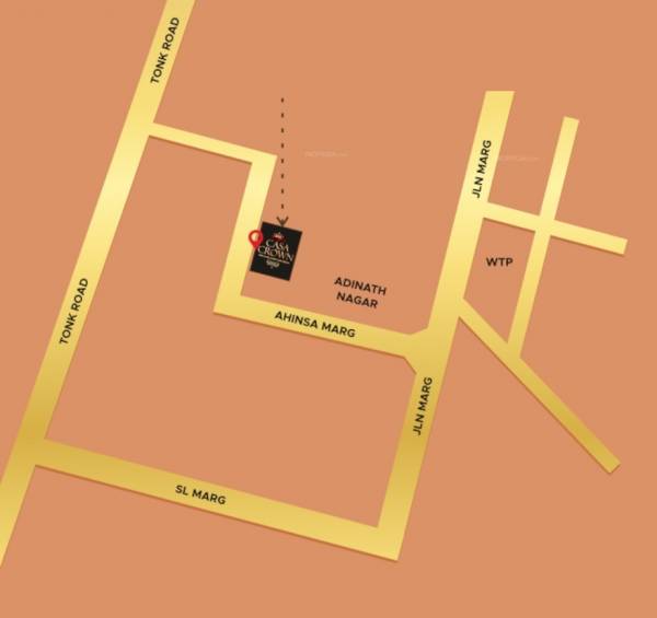  casa-crown Location Plan
