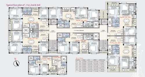 Susama Tower II Cluster Plan from 1st to 3rd Floor susama-tower-ii Susama Tower II Cluster Plan from 1st to 3rd Floor