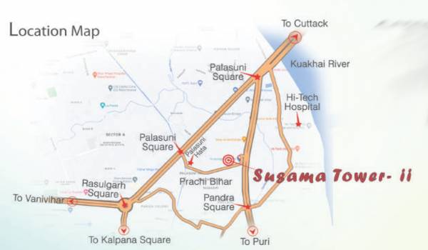 Location Plan susama-tower-ii Location Plan