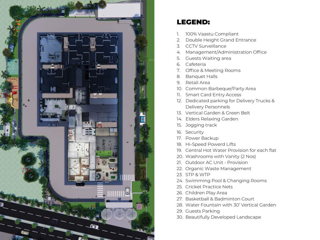  jumeirah towers Master Plan