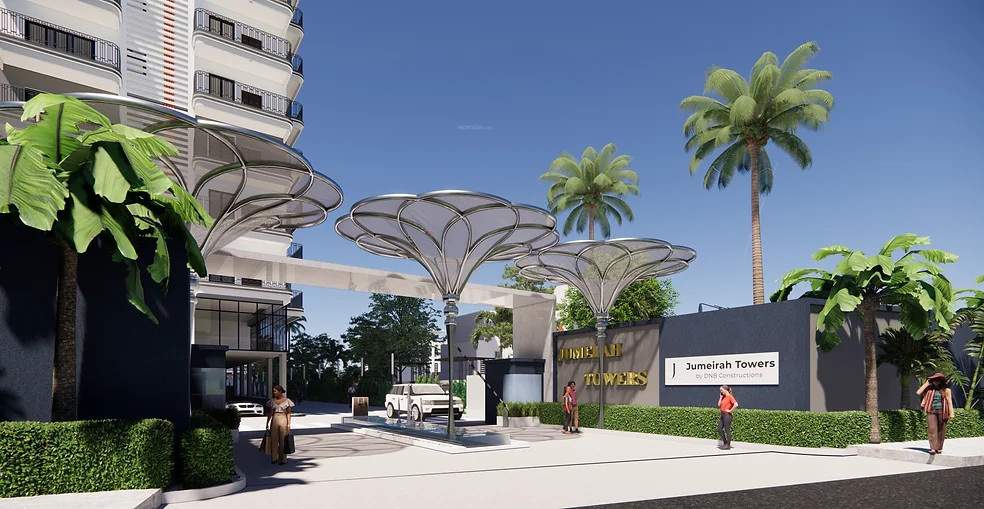  jumeirah towers Gated Community