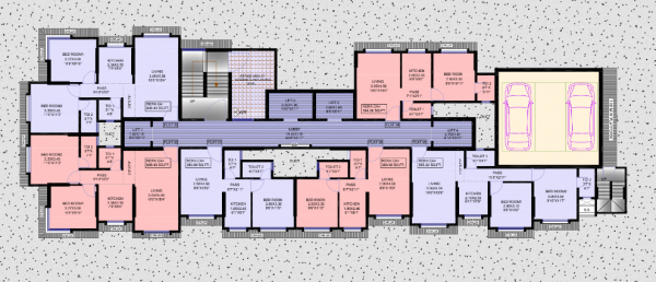  unique-residency-vikarharta Cluster Plan