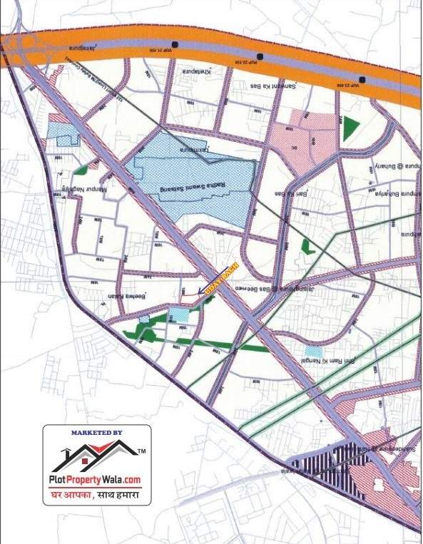  uday bagh Location Plan