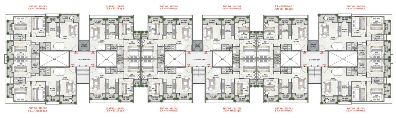  solitaire Solitaire Wing A Cluster Plan