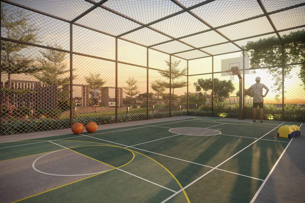  platinum mansionz Basketball Court