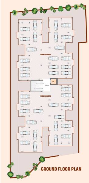 Jalashray Residency Cluster Plan for Ground Floor residency Jalashray Residency Cluster Plan for Ground Floor