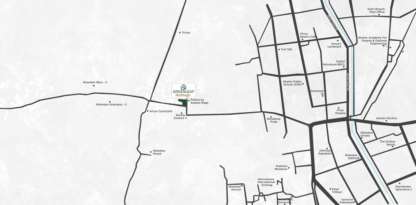  greenleaf heritage Location Plan