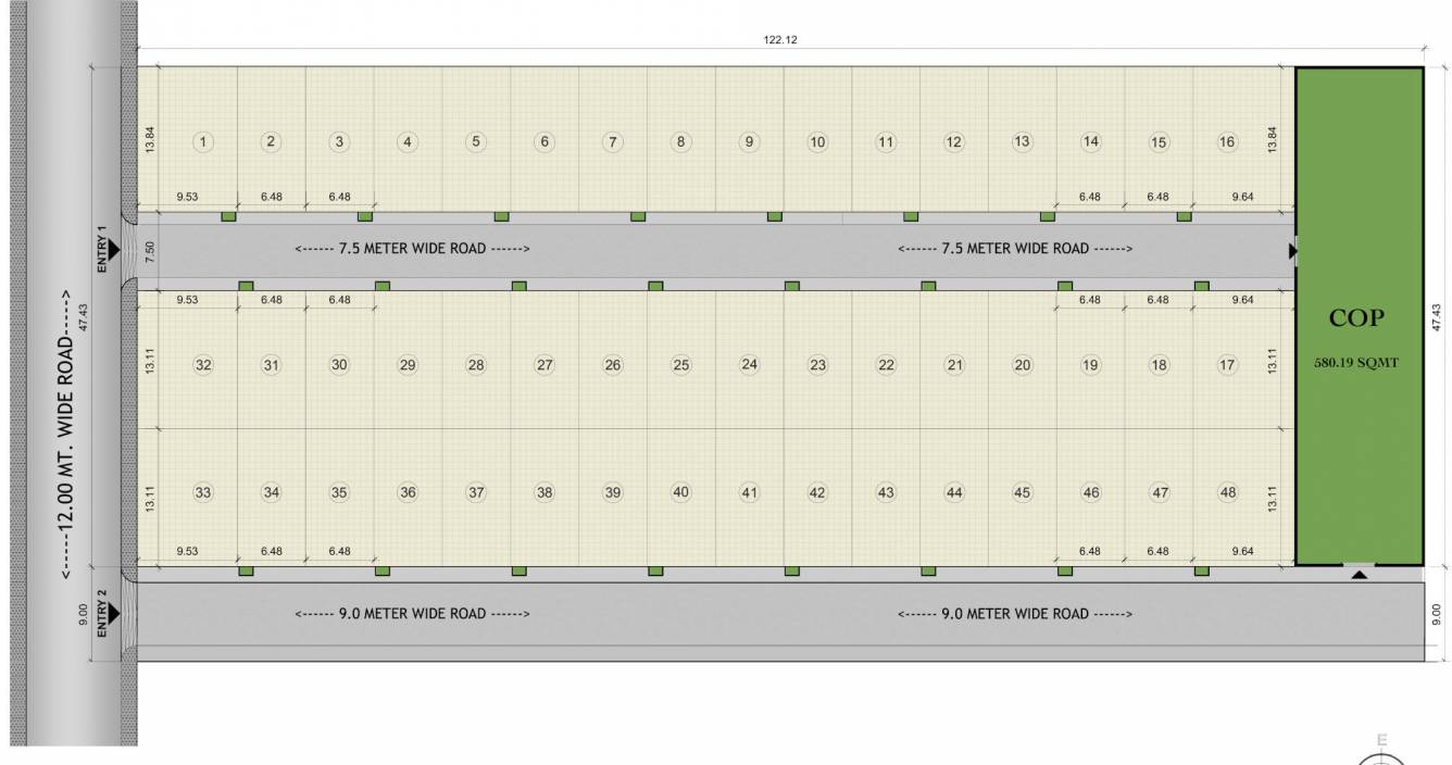 park society Layout Plan