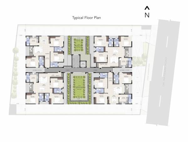  marina-residences Marina Cluster Plan