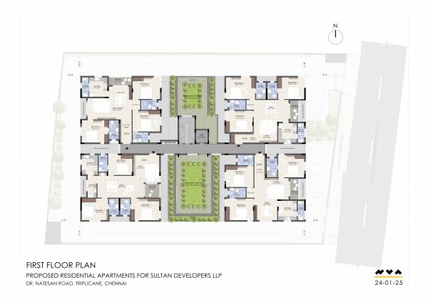  marina-residences Marina Cluster Plan