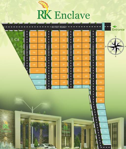  rk-enclave Layout Plan