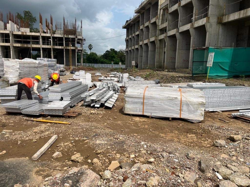  yogakshema residency Block A Construction Status Nov 24