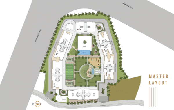  yogakshema-residency Master Plan