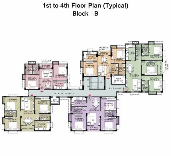  garden 1 Cluster Plan