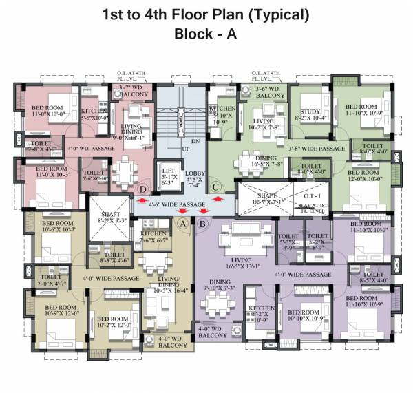  garden 1 Cluster Plan