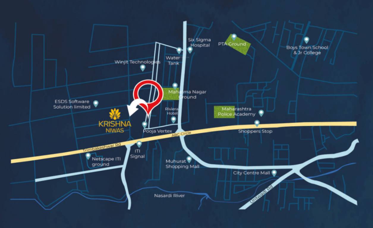  krishna niwas Location Plan