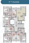  girija-heights Girija Heights Cluster Plan for 7th Floor