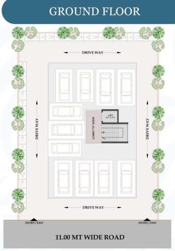  girija-heights Girija Heights Cluster Plan for ground Floor