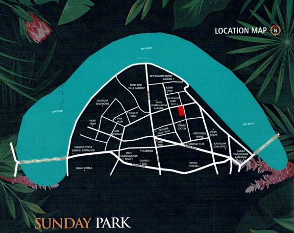  sunday-park Location Plan