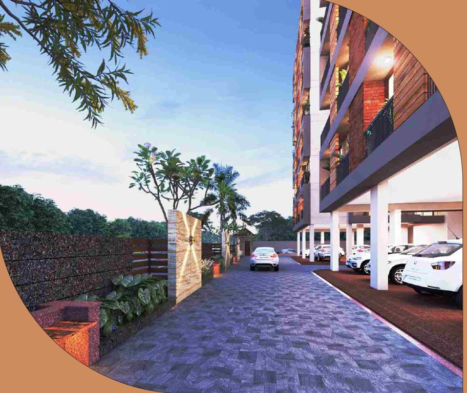  r r residency Car Parking