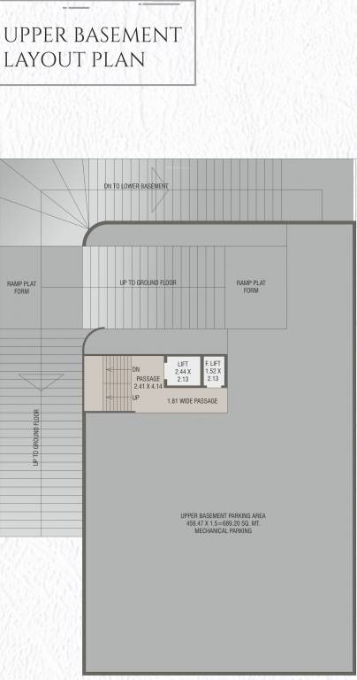  sky view Type A Upper Basement Cluster Plan