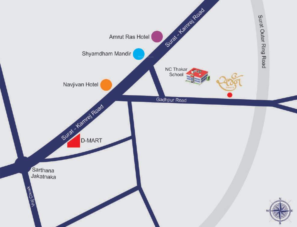  sarjan luxuria Location Plan