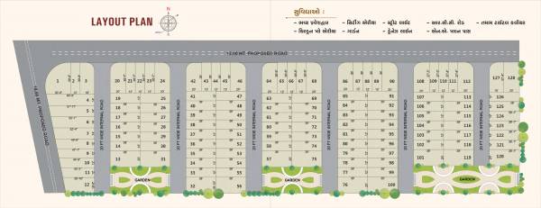  kailash-residency Layout Plan