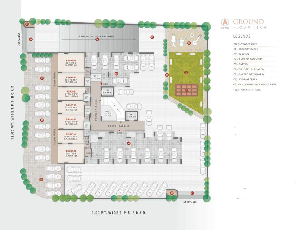  opera heights A Cluster Plan For Ground Floor