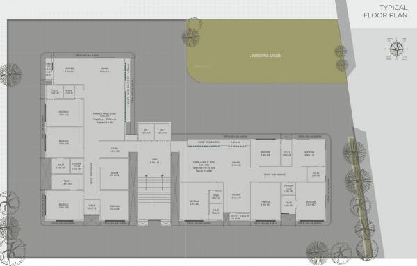  springs-exotica-3 Tower A Typical Cluster Plan