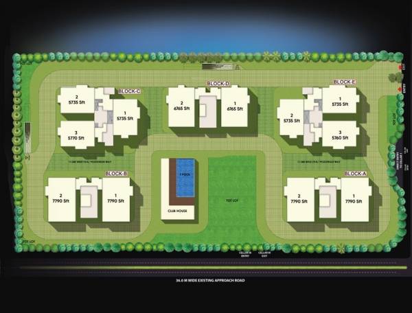  casa-luxuria Master Plan