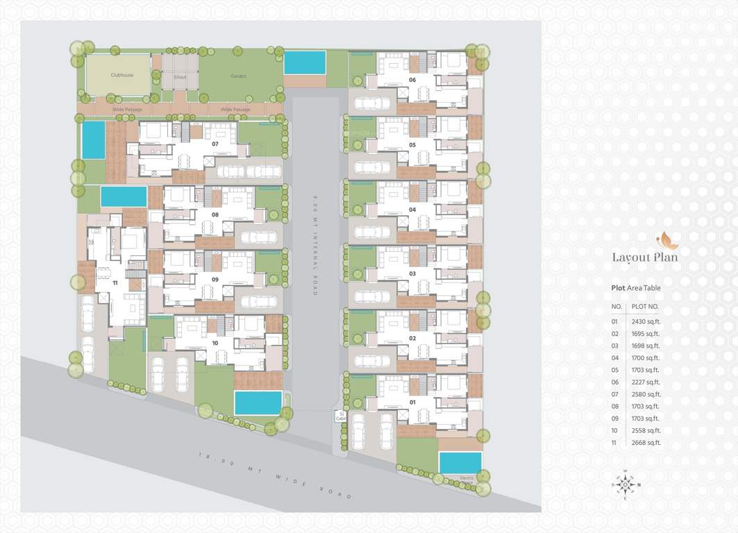  aranya 11 Layout Plan