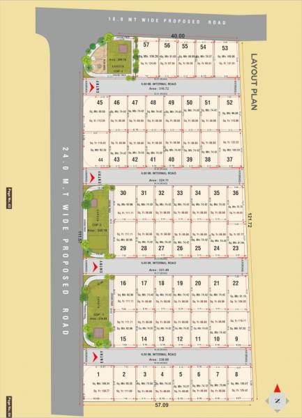Layout Plan vaishnodevi-serenity-villa Layout Plan