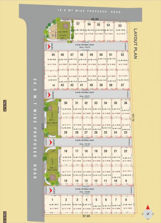vaishnodevi serenity villa Layout Plan