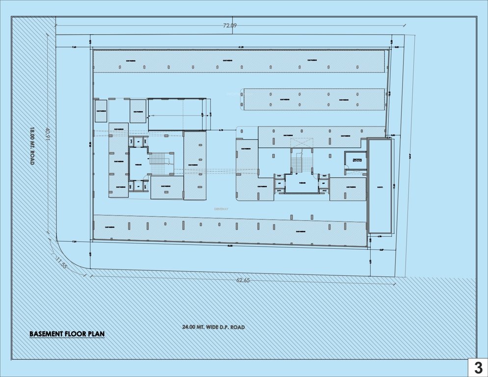  heights Block A  And Block B Terrace Cluster Plan