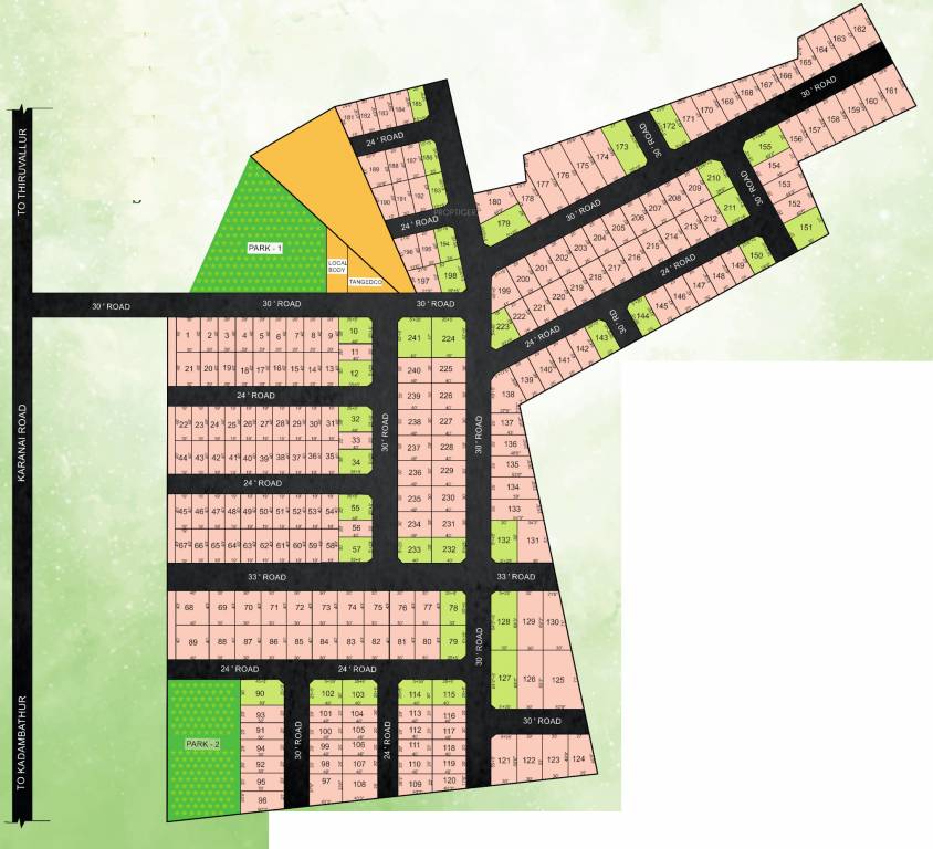  sunrise avenue Layout Plan