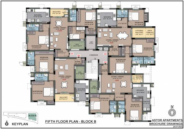  astor Block B Cluster Plan