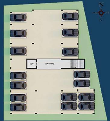  excelencia Excelencia Cluster Plan for ground Floor