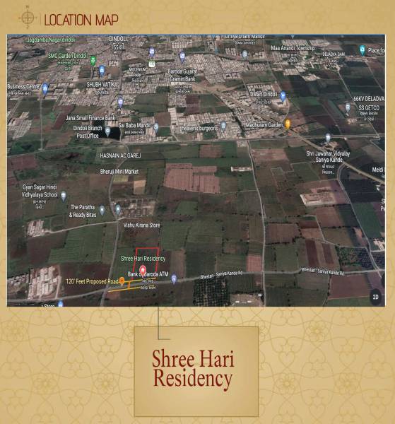  shree-hari-residency Location Plan