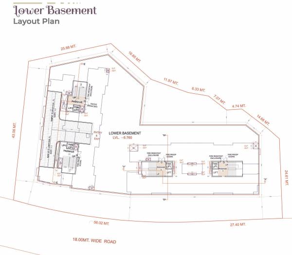  homes A To D Lower Basement Cluster Plan