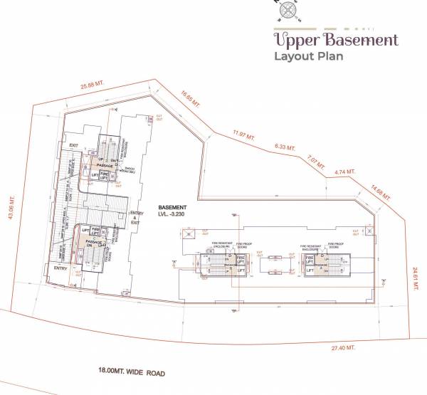  homes A To D Upper Basement Cluster Plan
