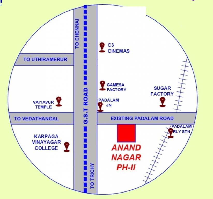  anand nagar phase 2 Location Plan