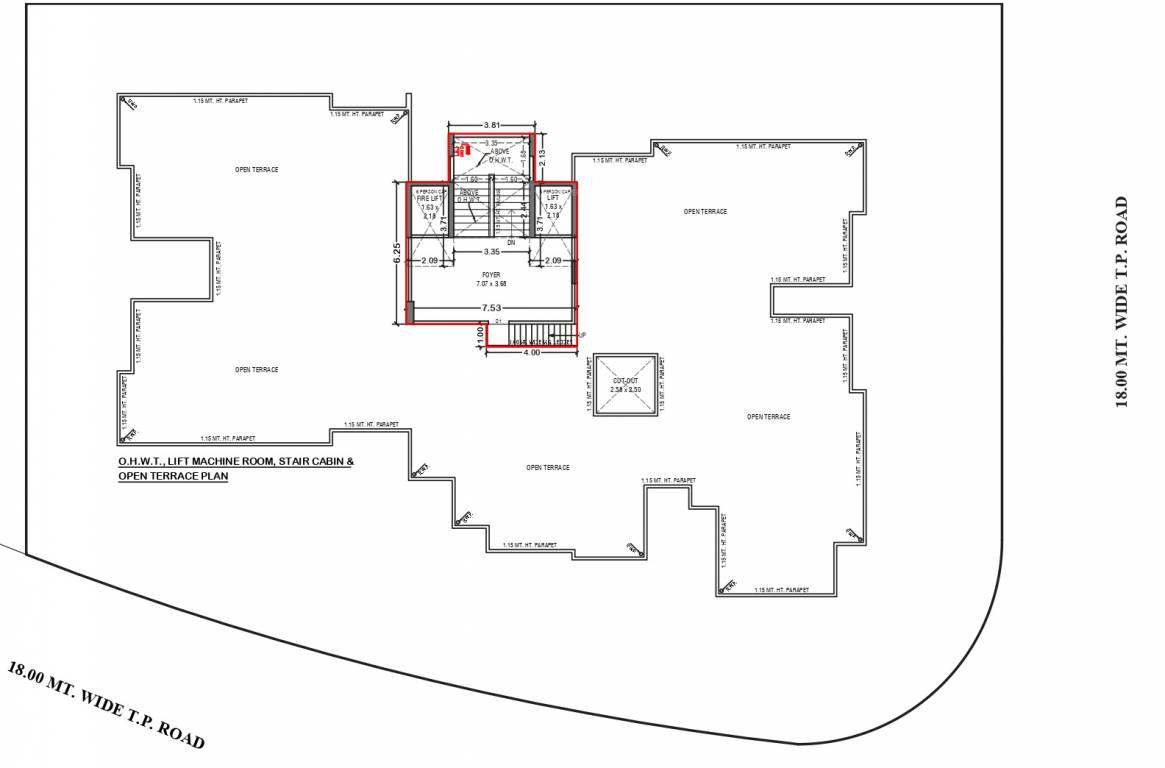  embassy A Terrace Cluster Plan