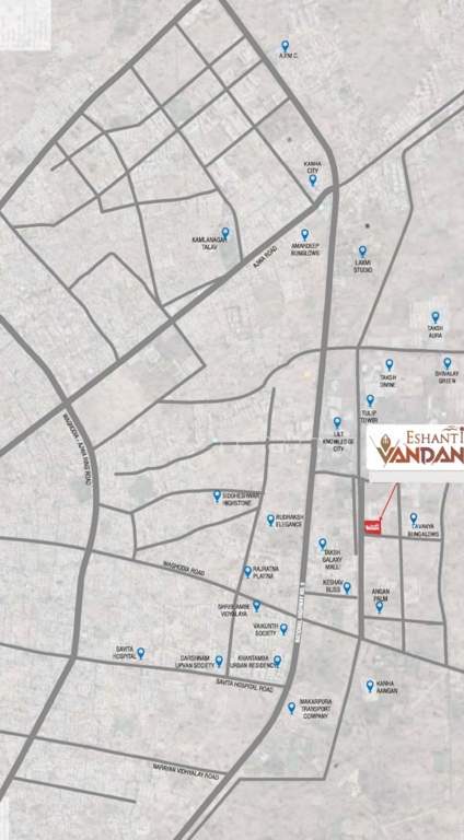  eshanti vandan Location Plan